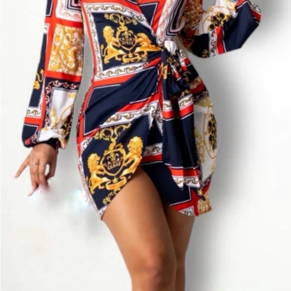 Royal Crown Mini Dress